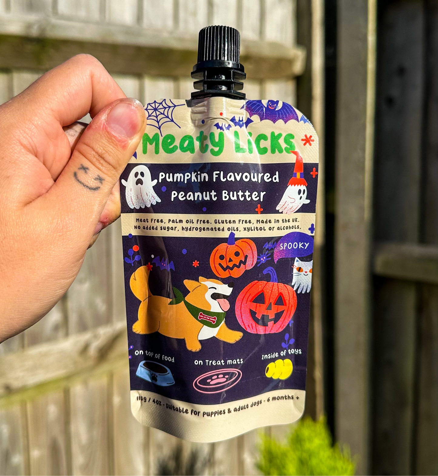 Pumpkin Peanut Butter Pouch