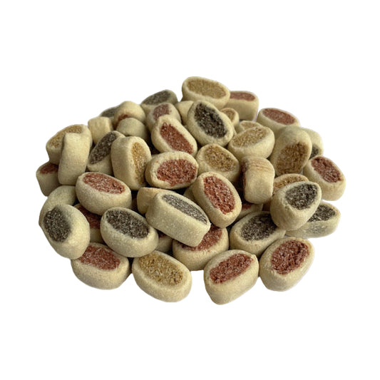 Ostrich, Salmon & Venison Biscuits | 100g