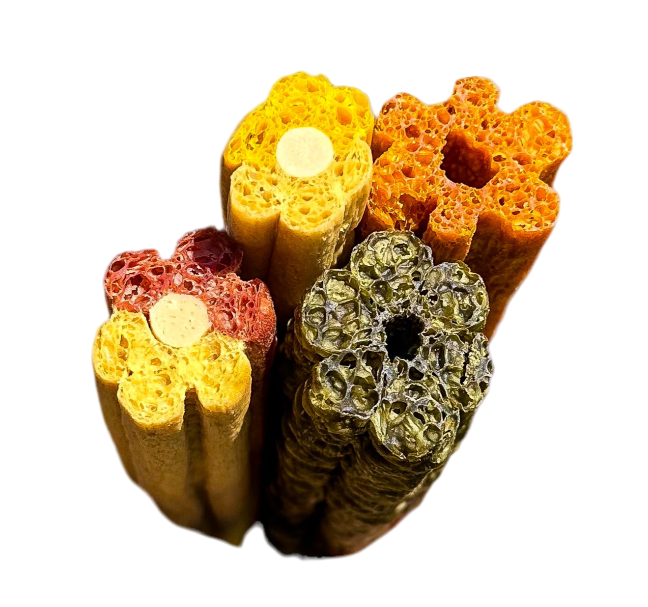 Puffed Flower Dental Sticks