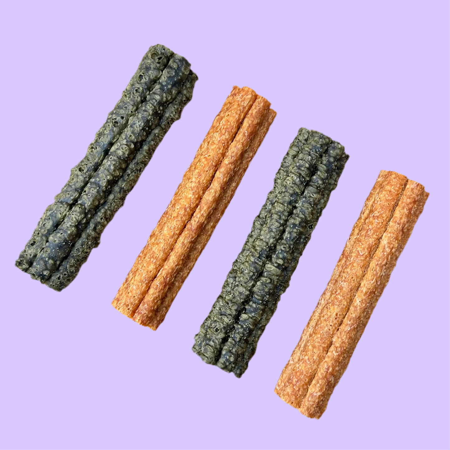 Puffed Flower Dental Sticks