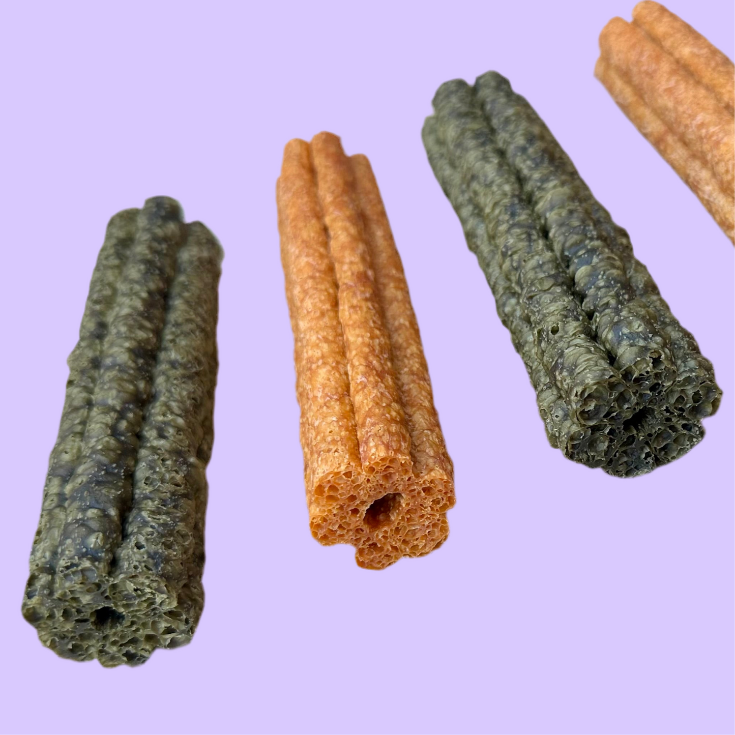 Puffed Flower Dental Sticks