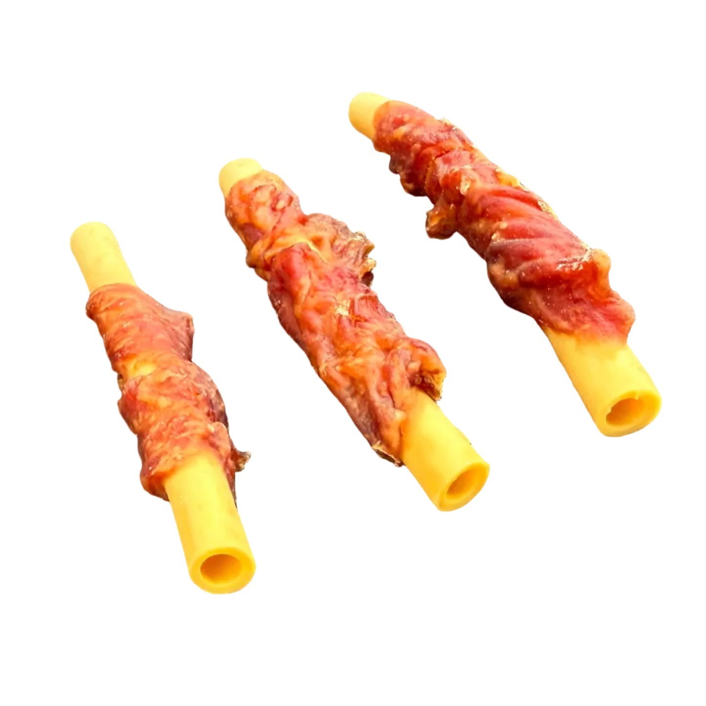 DUCK WRAPPED SWEET POTATO TUBE