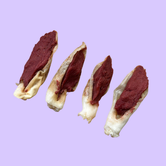 Meat Filled Rabbit Ear | Duck