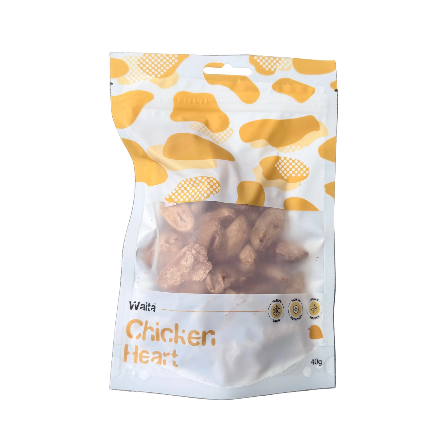 FREEZE DRIED CHICKEN HEARTS | 40G