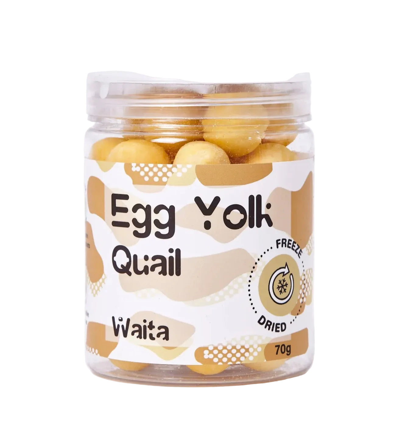 FREEZE DRIED QUAIL EGG YOLK | 70G