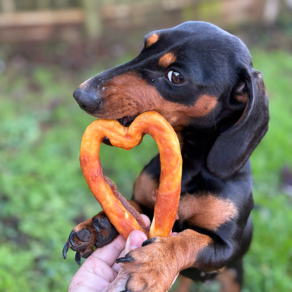 CHICKEN COATED COLLAGEN HEART
